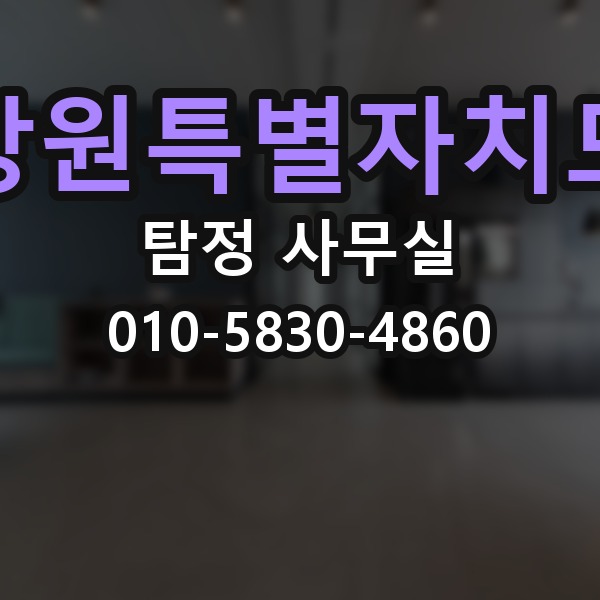 강원특별자치도 탐정 사무실 의뢰 목적에 맞게 조사 항목 구성하는 법